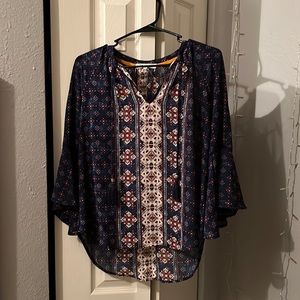 Small Jolt blouse with bead tassels